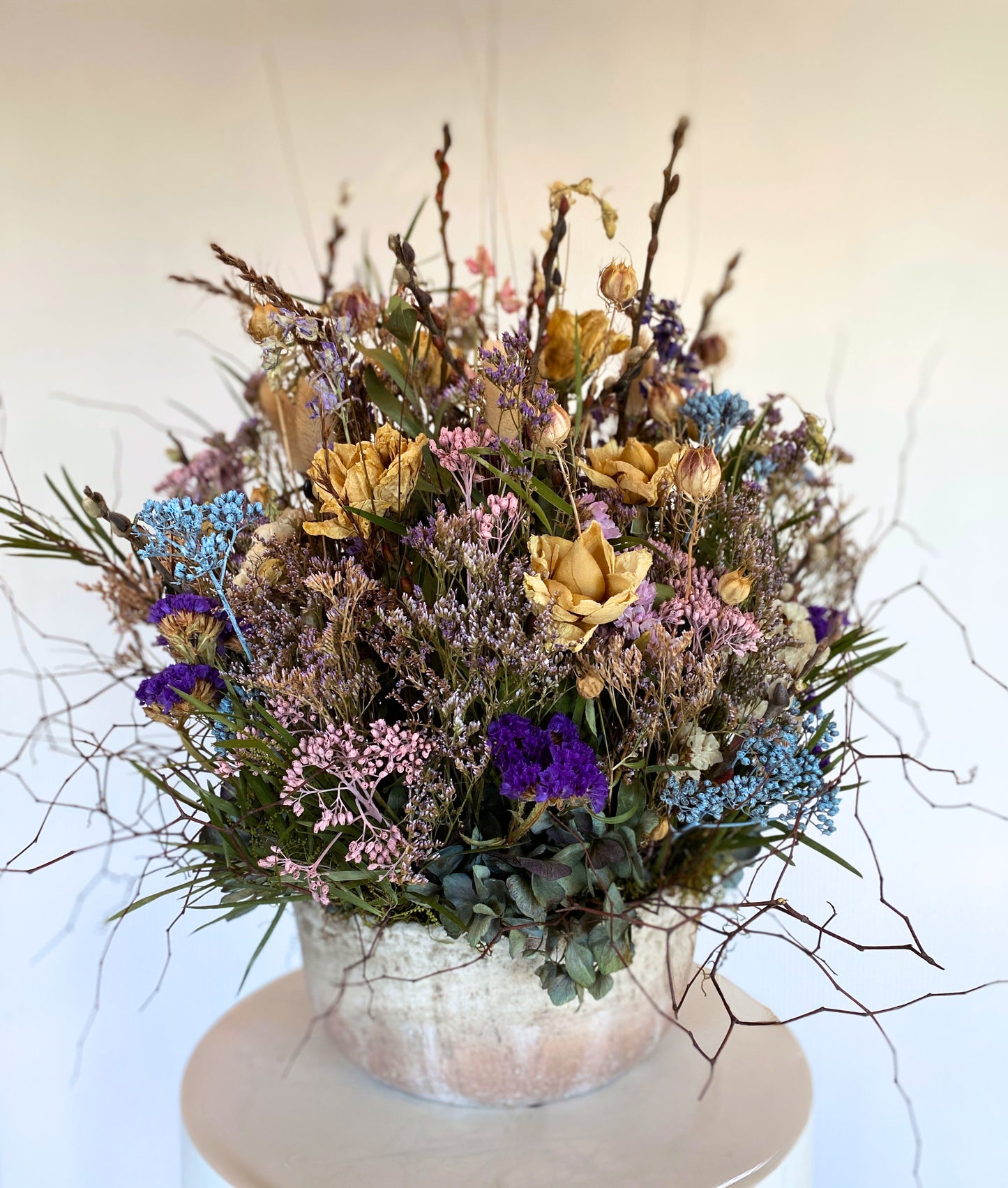 Dried Floral Arrangement | Wild Roses