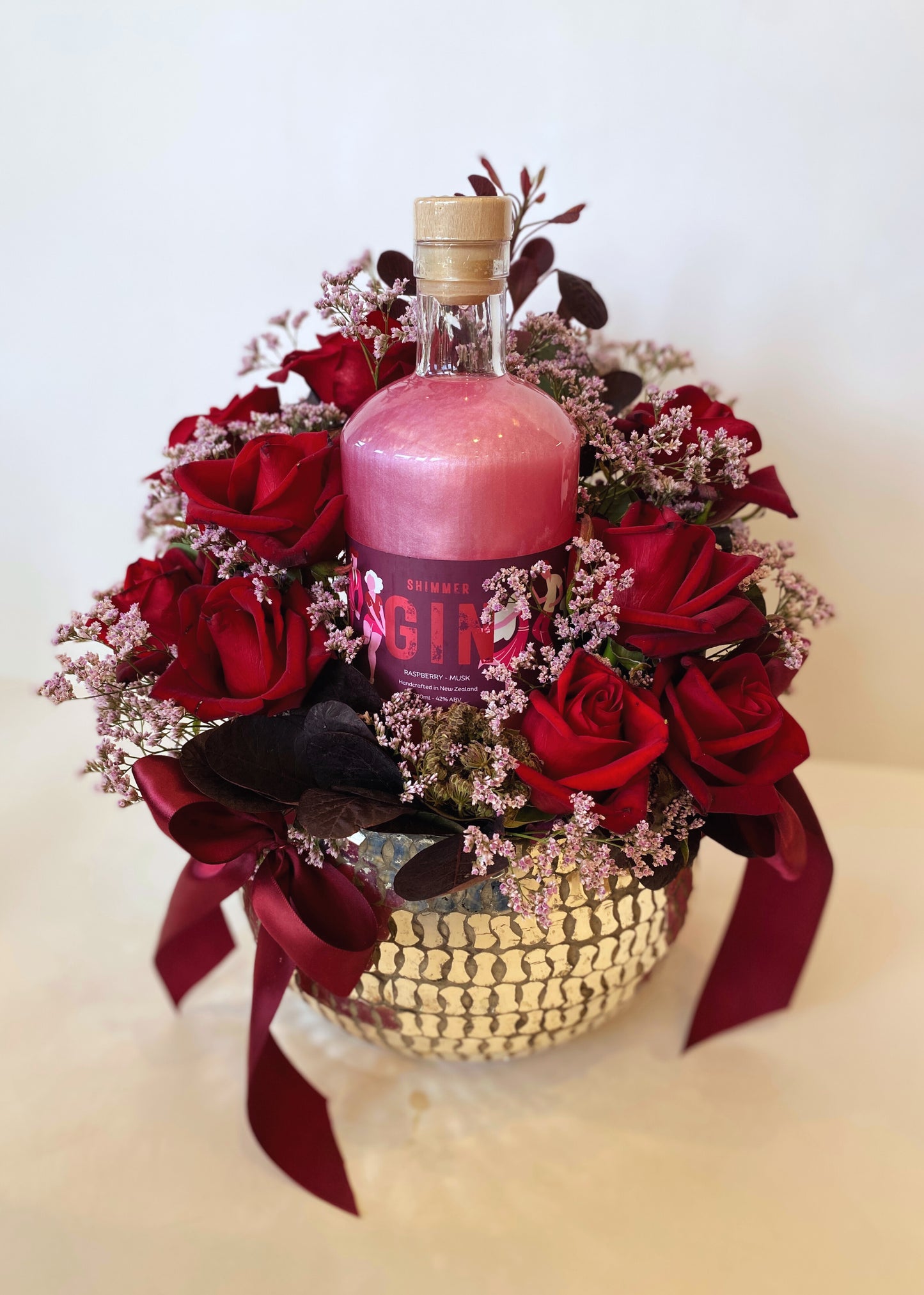 Be Mine | Deluxe designer bowl feat. Pink Shimmer Gin / Brut Rosé