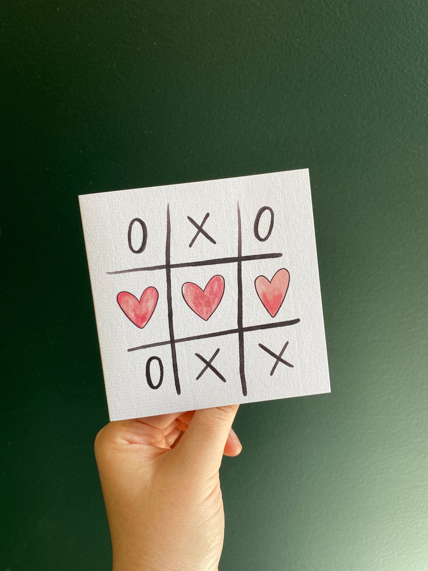 Greeting Card | XO Tic Tac Toe