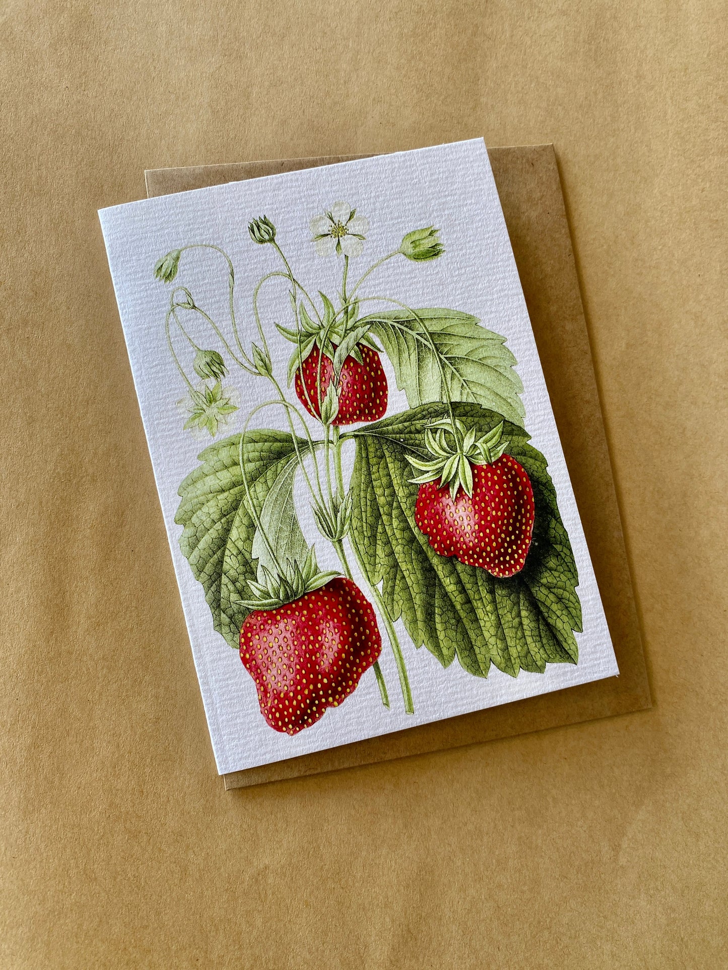Greeting Card | Strawberries