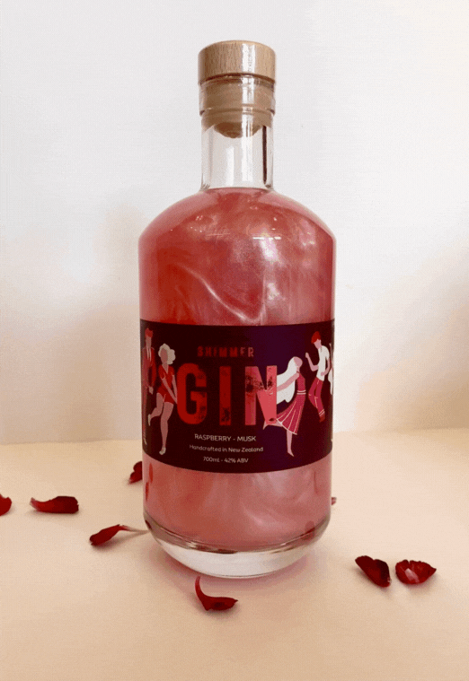Pink Shimmer Gin Indulgence