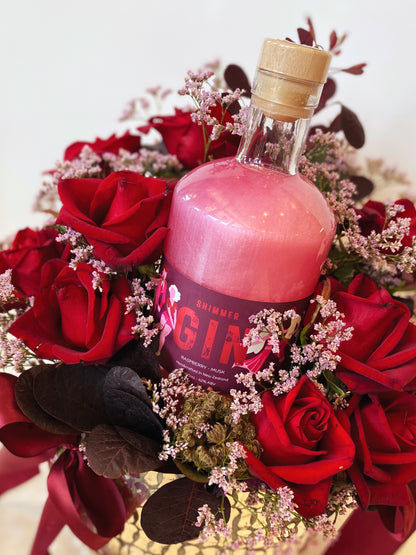 Be Mine | Deluxe designer bowl feat. Pink Shimmer Gin / Brut Rosé