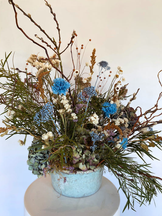 Dried Floral Arrangement | Coastal Drieds