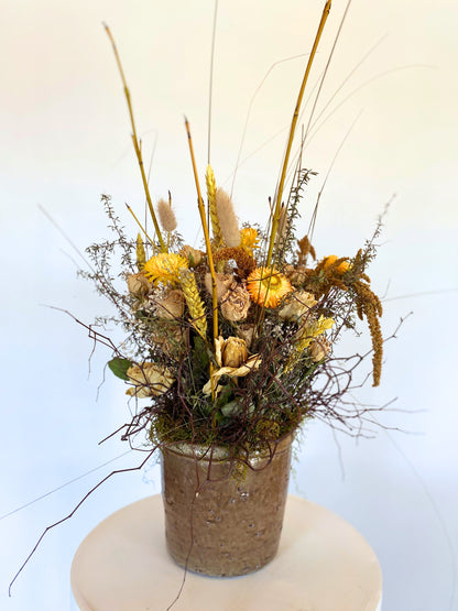 Dried Floral Arrangement | Golden Hour