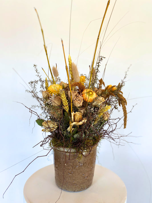 Dried Floral Arrangement | Golden Hour
