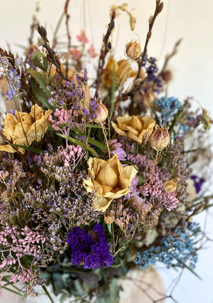 Dried Floral Arrangement | Wild Roses