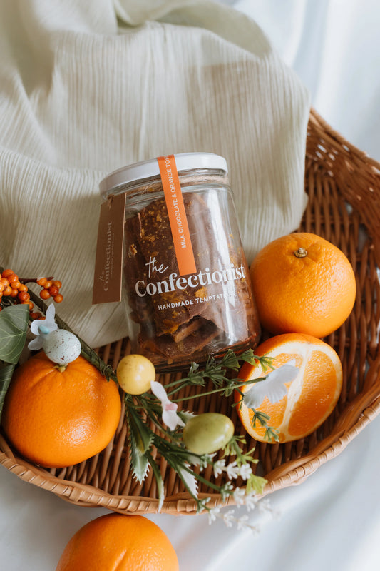 Milk Chocolate & Orange Toffee 200g | The Confectionist