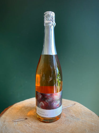 Luna Estate Sparkling Rosé Festive Vase Arrangement