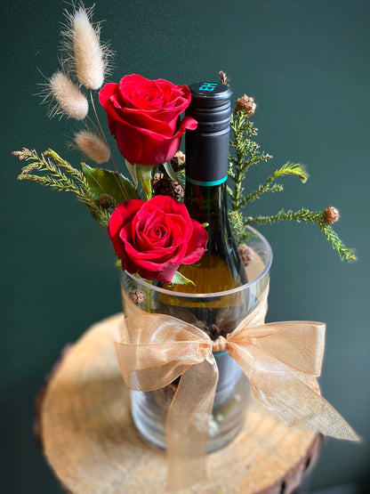 Elephant Hill Chardonnay Festive Vase Arrangement