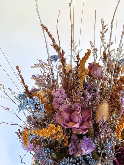 Dried Floral Arrangement | Dusky Meadows - Large