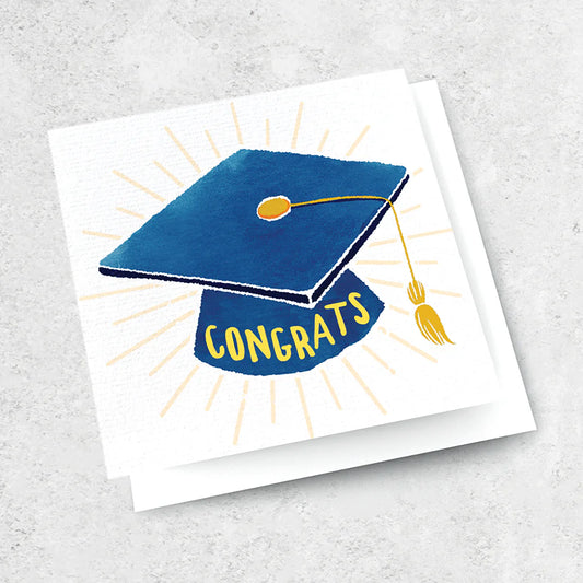 Greeting Card | Congrats Graduation Cap